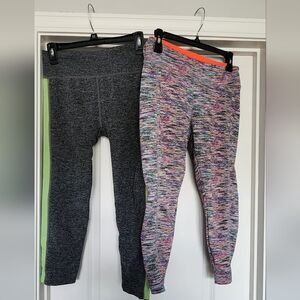Multicolor and Gray Leggings